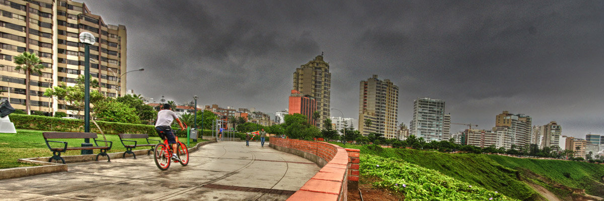 Biking in Lima  in Lima